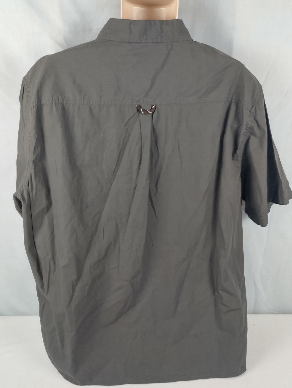 Wrangler Men's Size 2xl Mesh Neck Cool Performance Button Up Shirt New With Tags - Picture 8 of 10